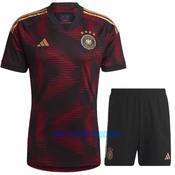 Kit De Football Allemagne Enfant Extérieur Coupe du Monde 2022