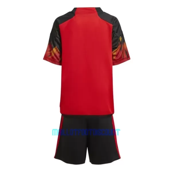 Kit De Football Belgique Enfant Domicile Coupe du Monde 2022