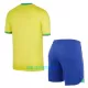 Kit De Football Brésil Enfant Domicile Coupe du Monde 2022