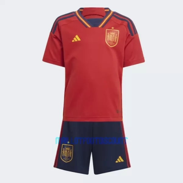 Kit De Football Espagne Enfant Domicile Coupe du Monde 2022