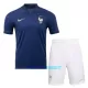 Kit De Football France Enfant Domicile Coupe du Monde 2022