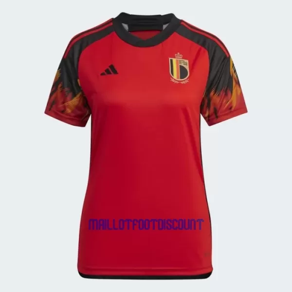 Maillot De Foot Belgique Femme Domicile Coupe du Monde 2022