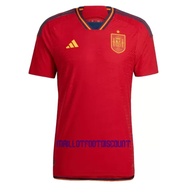 Maillot De Foot Espagne Domicile Coupe du Monde 2022