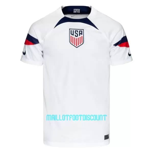 Maillot De Foot États-Unis Domicile Coupe du Monde 2022