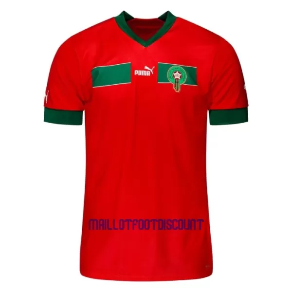 Maillot De Foot Maroc Domicile Coupe du Monde 2022