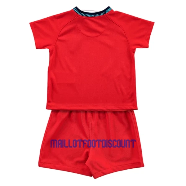 Kit De Football Angleterre Enfant Extérieur Coupe du Monde 2022