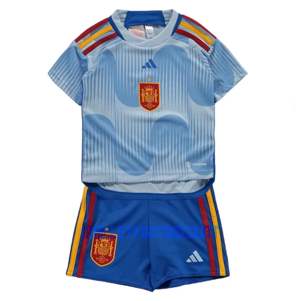 Kit De Football Espagne Enfant Extérieur Coupe du Monde 2022