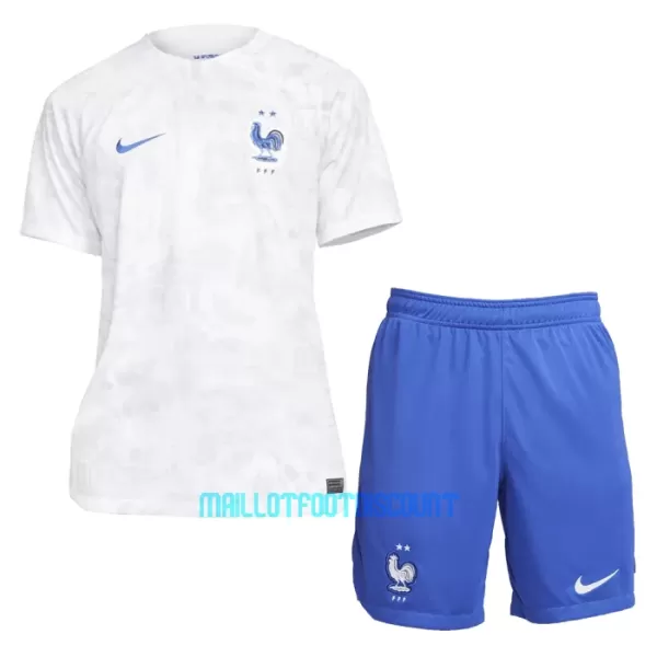 Kit De Football France Enfant Extérieur Coupe du Monde 2022