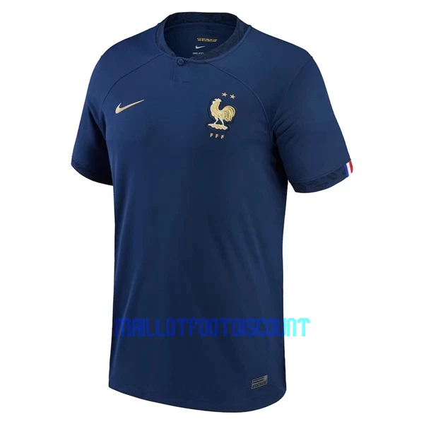 Maillot De Foot France Kylian Mbappé 10 Domicile Coupe du Monde 2022