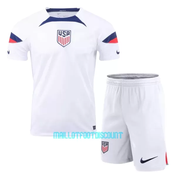 Kit De Football États-Unis Enfant Domicile Coupe du Monde 2022