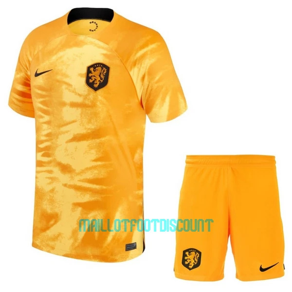 Kit De Football Pays-Bas Enfant Domicile Coupe du Monde 2022