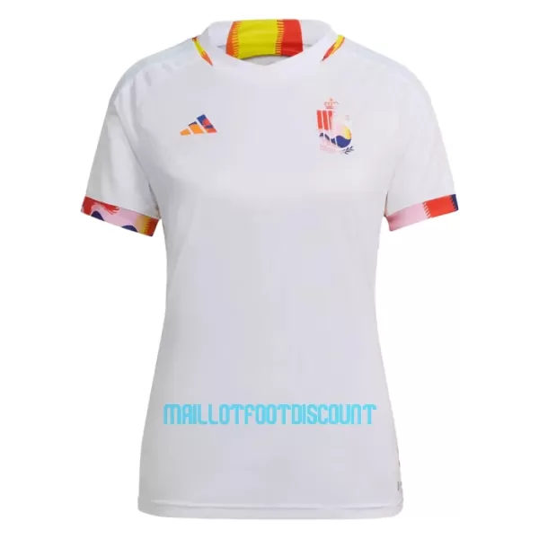 Maillot De Foot Belgique Femme Extérieur Coupe du Monde 2022