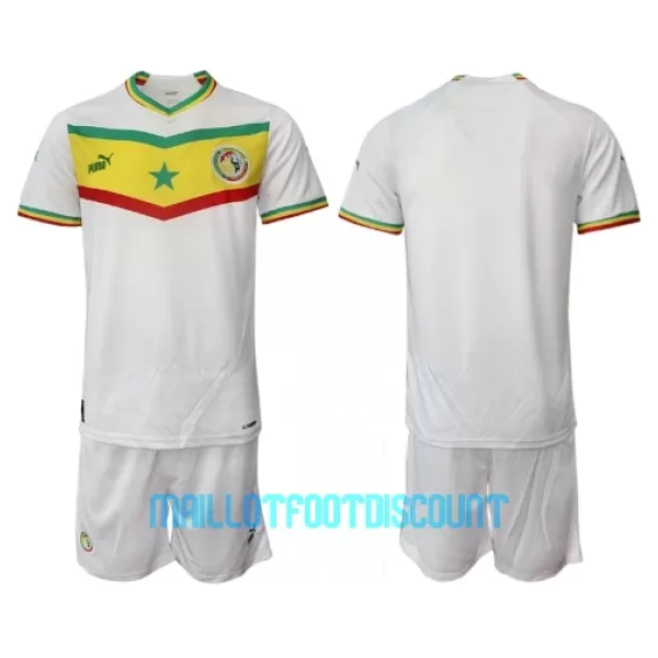 Kit De Football Sénégal Enfant Domicile Coupe du Monde 2022