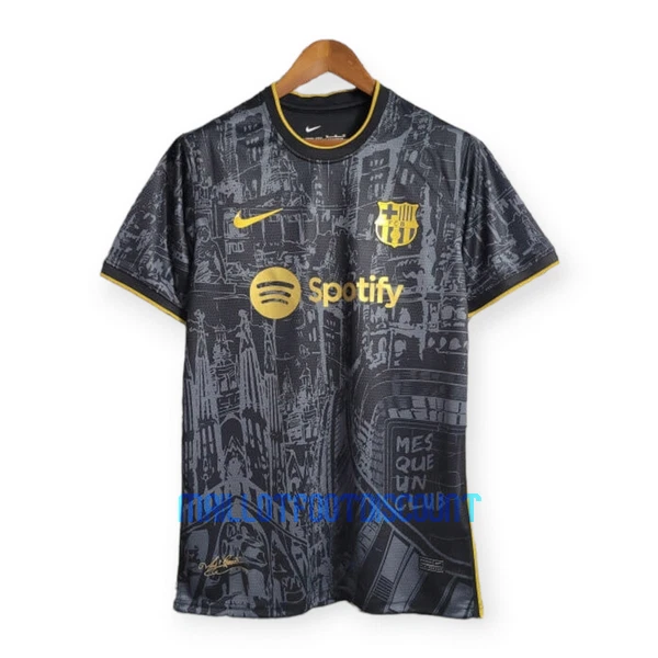 Maillot De Foot FC Barcelone 23/24 Noir - Spécial