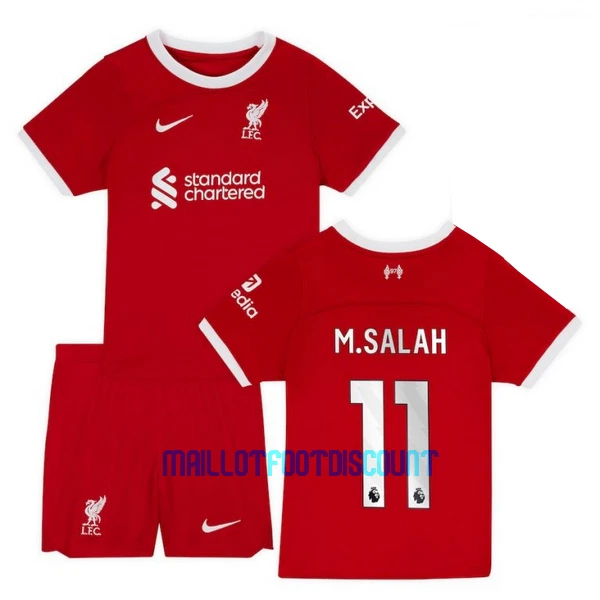 Kit De Football Liverpool Mohamed Salah 11 Enfant Domicile 23/24