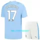 Kit De Football Manchester City Kevin De Bruyne 17 Enfant Domicile 23/24