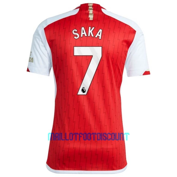 Maillot De Foot Arsenal Bukayo Saka 7 Domicile 23/24