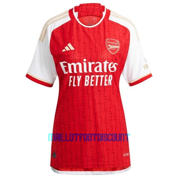 Maillot De Foot Arsenal Bukayo Saka 7 Femme Domicile 23/24