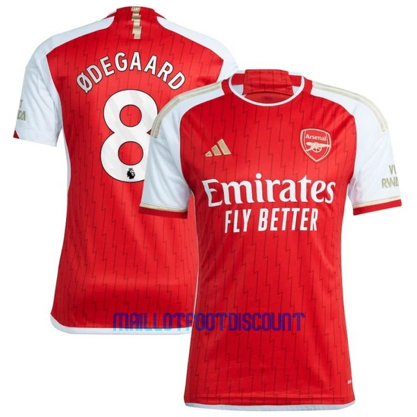 Maillot De Foot Arsenal Martin Ødegaard 8 Domicile 23/24