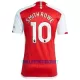 Maillot De Foot Arsenal Smith Rowe 10 Domicile 23/24