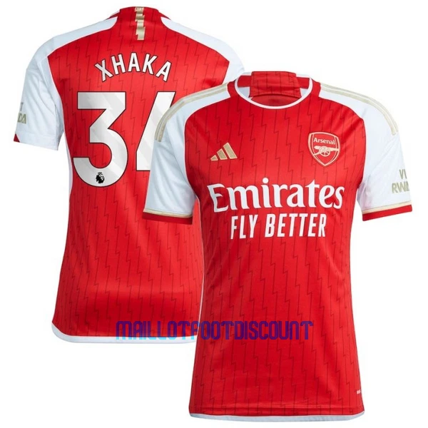 Maillot De Foot Arsenal Xhaka 34 Domicile 23/24