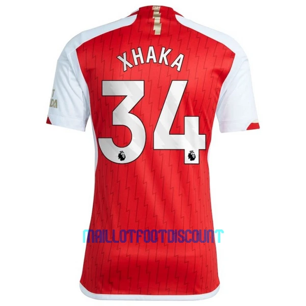 Maillot De Foot Arsenal Xhaka 34 Domicile 23/24