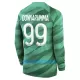 Maillot De Foot Gardien Paris Saint-Germain Gianluigi Donnarumma 99 Domicile 23/24 Manches Longues