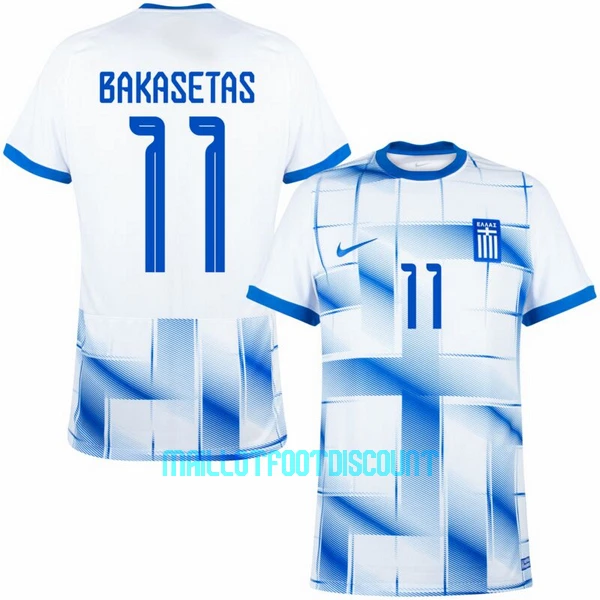 Maillot De Foot Grèce Bakasetas 11 Domicile 23/24