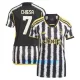 Maillot De Foot Juventus Federico Chiesa 7 Femme Domicile 23/24