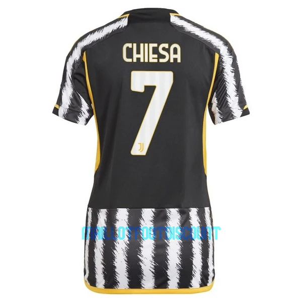 Maillot De Foot Juventus Federico Chiesa 7 Femme Domicile 23/24