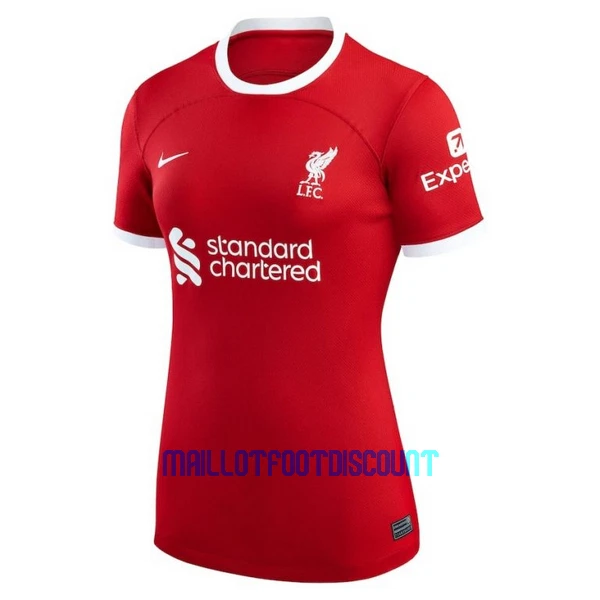 Maillot De Foot Liverpool Cody Gakpo 18 Femme Domicile 23/24