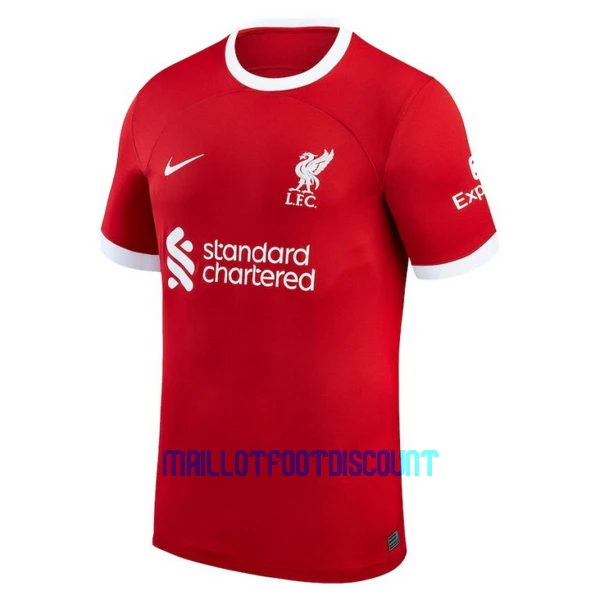 Maillot De Foot Liverpool Darwin Núñez 27 Domicile 23/24