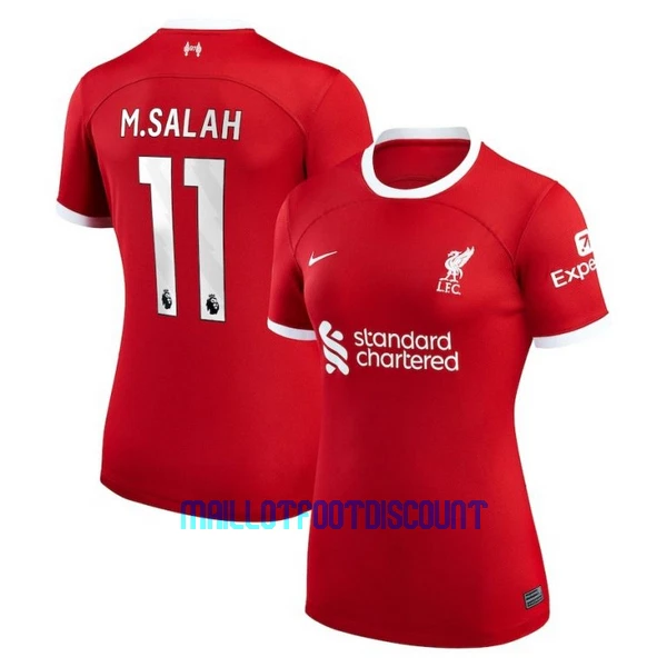 Maillot De Foot Liverpool Mohamed Salah 11 Femme Domicile 23/24