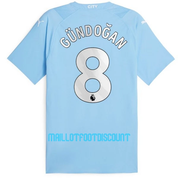 Maillot De Foot Manchester City Ilkay Gündogan 8 Domicile 23/24