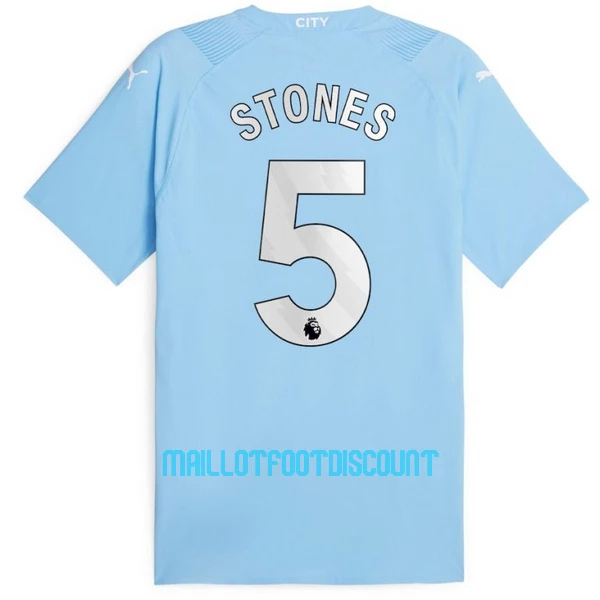 Maillot De Foot Manchester City John Stones 5 Domicile 23/24