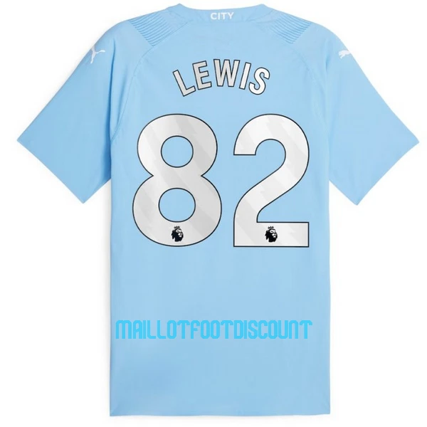 Maillot De Foot Manchester City Lewis 82 Domicile 23/24