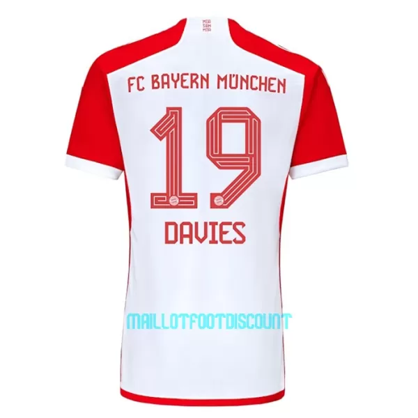 Kit De Football Bayern Munich Alphonso Davies 19 Enfant Domicile 23/24