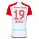 Kit De Football Bayern Munich Alphonso Davies 19 Enfant Domicile 23/24