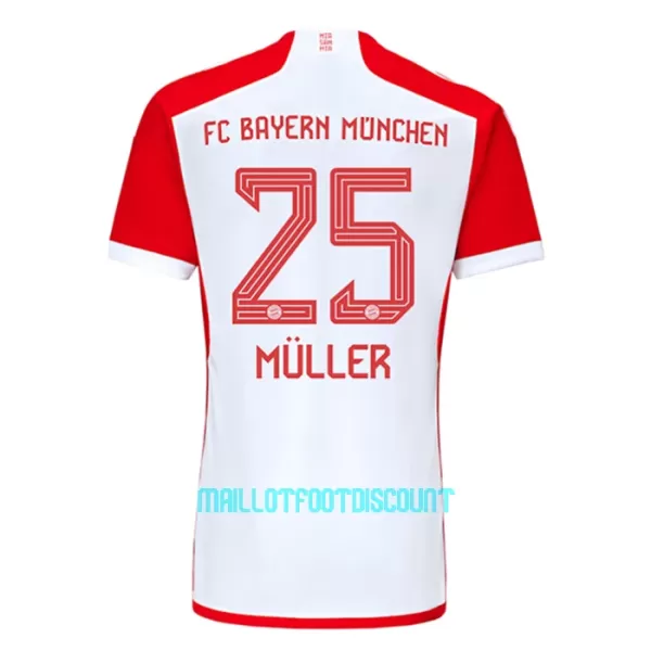 Kit De Football FC Bayern Munich Thomas Müller 25 Enfant Domicile 23/24