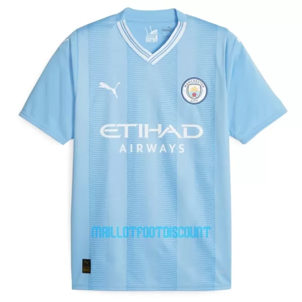 Kit De Football Manchester City Champions of Europe Enfant Domicile 23/24