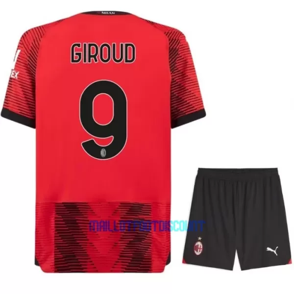 Kit De Football Milan AC Olivier Giroud 9 Enfant Domicile 23/24