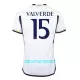 Kit De Football Real Madrid Federico Valverde 15 Enfant Domicile 23/24