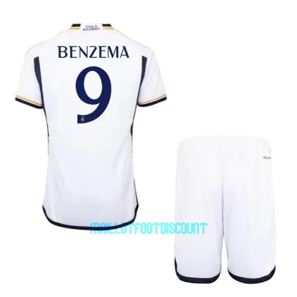 Kit De Football Real Madrid Karim Benzema 9 Enfant Domicile 23/24