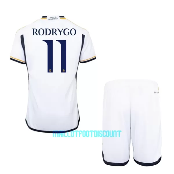 Kit De Football Real Madrid Rodrygo Goes 11 Enfant Domicile 23/24