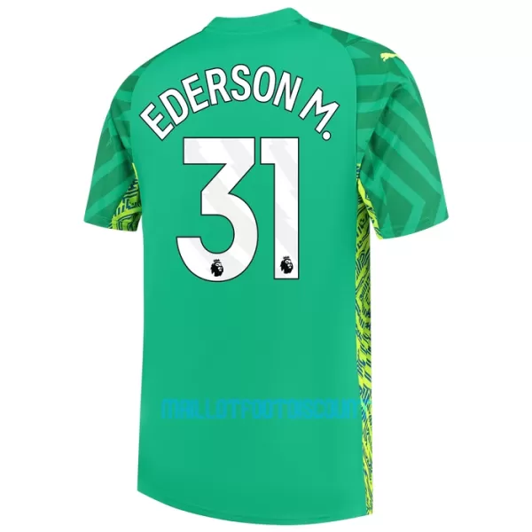 Maillot De Foot Gardien Manchester City Ederson Moraes Domicile 23/24