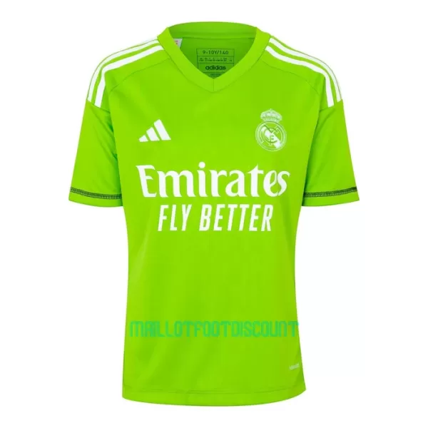 Maillot De Foot Gardien Real Madrid Thibaut Courtois 1 Domicile 23/24