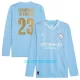 Maillot De Foot Manchester City Champions of Europe Domicile 23/24 Manches Longues