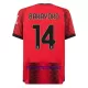 Maillot De Foot Milan AC Bakayoko 14 Domicile 23/24