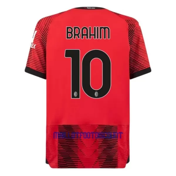 Maillot De Foot Milan AC Brahim 10 Domicile 23/24