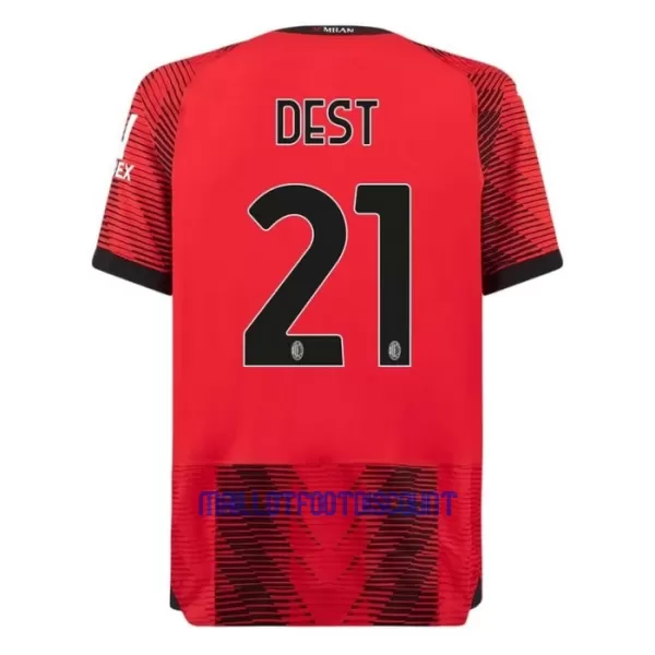 Maillot De Foot Milan AC Dest 21 Domicile 23/24